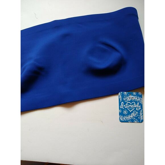 FREE PEOPLE Intimately Nina Bandeau Blue Flame FP2465875 Size XS - Picture 3 of 4